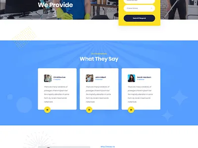 Anna lees Cleaning service branding design user friendly webdesign