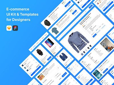 E-commerce Design System design system e commerce e commerce website ecommerce web design product page product page designs shopping website ui ui kit web design