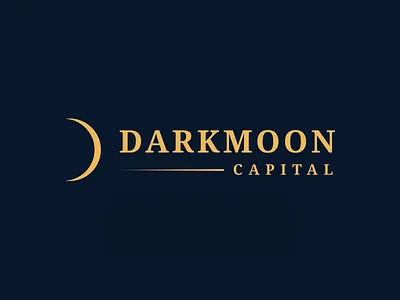 Darkmoon branding blockchain branding design logo vector