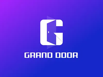 Grand Door a b c d e f g h i j k l m n o p app branding business logo design door logo g letter logo graphic design icon letter mark logo logo design logos marketing minimal logo modern logo monogram symbol unique vector