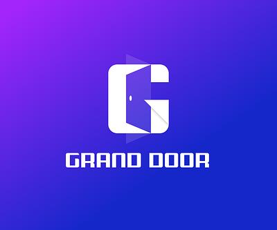 Grand Door a b c d e f g h i j k l m n o p app branding business logo design door logo g letter logo graphic design icon letter mark logo logo design logos marketing minimal logo modern logo monogram symbol unique vector