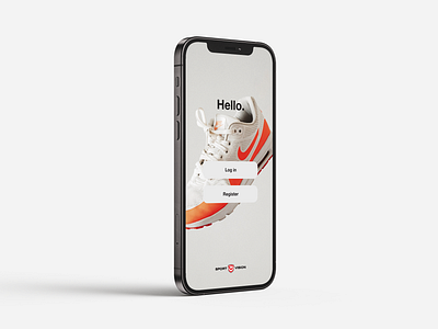 Sport vision app graphic design mobile sport ui