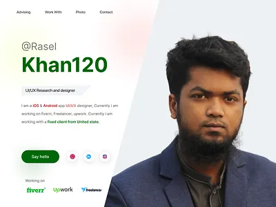 Portfolio website Home page Minimal UI UX Design android app uiux app designer design graphic app uiux graphic design graphic uiux ios app uiux minimal design minimal portfolio portfolio portfolio design portfolio uiux portfolio ux portfolio web uiux portfolio website ui ui ux uiux design user experience user interface