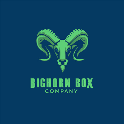 Big Horn Box Logo design graphic design illustration logo ui