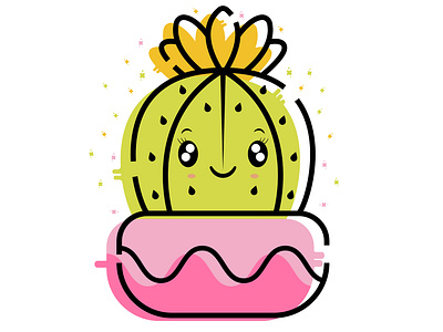 Cactus illustration 2d cute 2d illustration cactus illustration cactus vector chibi chibi vectors clean cute cute vectors design drawing flat flat cute flat illustration flat vector graphic design illustration simple vector cute vectores