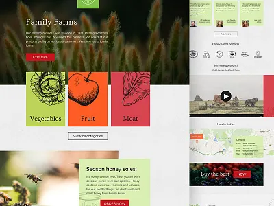 Agriculture Website Template