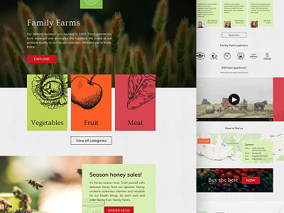 Agriculture Website Template