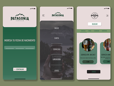 ReDesign (Prototype) for Cervecería Patagonia. 3d animation app branding design graphic design illustration logo motion graphics typography ui ux vector