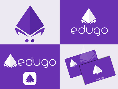 Edugo Logo Design animation app icon best logo designer brand identity branding business logo creative gradient logo graphic design illustration letter logo logo design logo maker logo mark logo type minimal minimalist logo modern logo design professional web icon