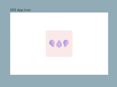 005: App Icon app dailyui design logo ux