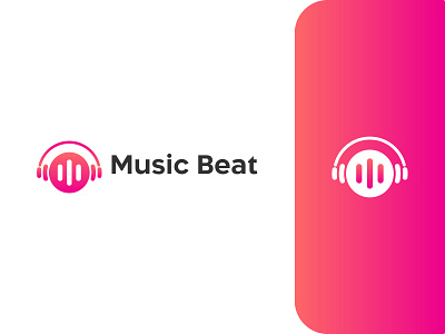 Music logo design app icon design beat branding colorful creative data design digital agency ecommerce logo flat minimalis identity logo logo design modern logo music logo music player online shop tech logo vector