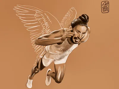 Milkha Singh drawing | Flying Sikh design graphic design illustration vector