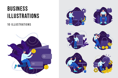 Business Illustrations people