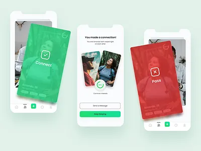 App concept for connecting people with similar hobbies design iphone app mobile app mobile uiux ui ui ux ui ux design ui desgin