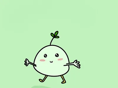 Hi, I'm Pebbles cartoon cute cute art design doodle illustration ipad procreate