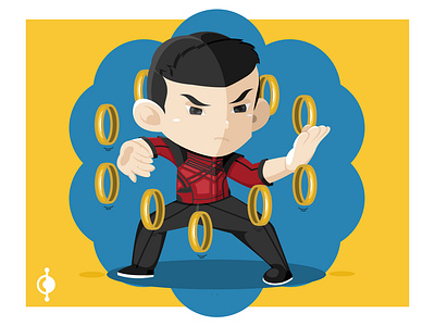 Movie: Shang Chi avenger avengers character hero illustration kung fu kungfu martial art marvel ring shang chi superhero ten rings