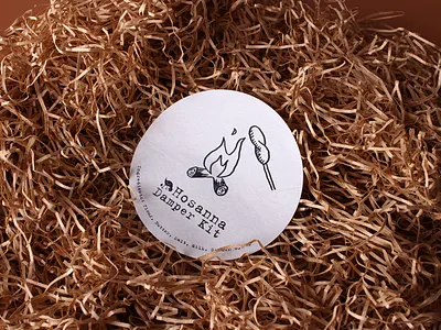 Hossana Damper Kit Custom Stickers artpaperstickers branding customstickers design stickers