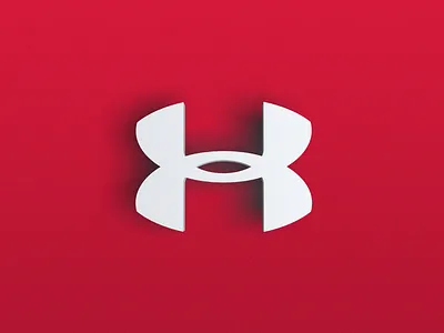 Under Armour 3D Logo 3d 3d art 3dlogo 3dvisualization branding design minimal ui