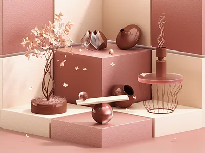 3D Composition 3d 3dart 3darts 3dcomposition 3ddesighns 3dmodeling art branding c4ddesigns cinema4d design icon illustration redshift render ui uiconsept web