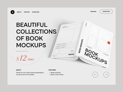 Book Mockups branding design interaction free mockup free mockups graphic design hero banner landing minimal minimal design minimal website mockup mockups typography web design