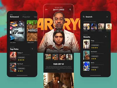 Game app - Mobile App app app design design dubai faizan saeed features game design game lover gamers games gaming app interface latest mobile mobile app design mobile design mobile ui product design ui ui design