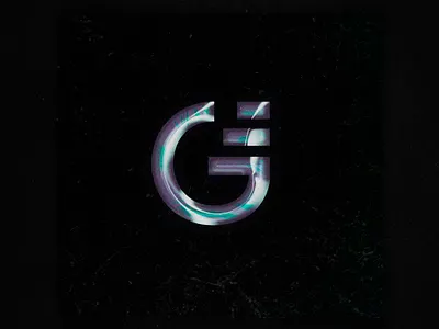 Playing with type. "G" Logo. illustration logo