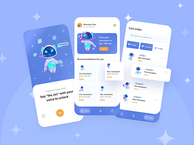 Shoair - Robot Assistant Shop ai assistant clean design ecommerce esthetic future futuristic modern robot shop simple startup ui uidesign uiux ux yogyakarta