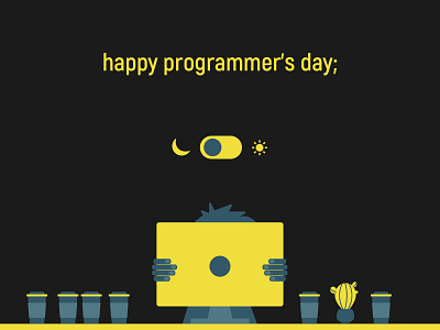 Illustration for Programmer's day graphic design illustration vectorart vectorillustration