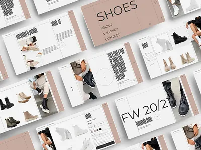 Homemade Shoes | Web brand branding design graphic design interface ui uidesign uiux design web website website design