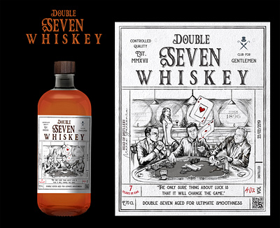 DOUBLE SEVEN graphic design