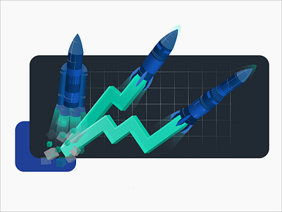 Diversiﬁcation of investments 2d app graphic design illustration illustrator isometric