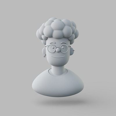 Avatar Perso Clay 3d avatar c4d character cinema 4d clay redshift render