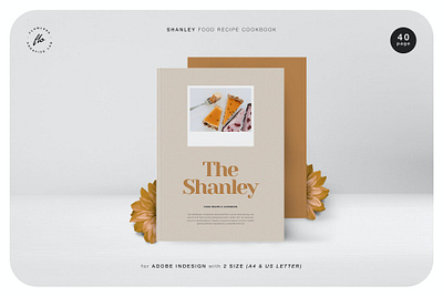 Shanley Food Recipe Cookbook brochure business catalog clean cooking design food food brochure food catalog food recipe illustration indesign magazine minimal modern portfolio print printable recipe template