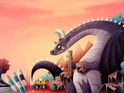 Rock Dragon art dragon fantasy