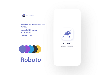 UI DESIGN CONCEPT || Public Transportation App || Bistapps app design bistapps blue app brt bus rapid transit busway app design future app study case travel app ui