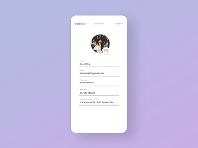 Profile Edit Section UX || Public Transportation App || Bistapps app design bistapps blue app brt bus rapid transit busway app design future app study case travel app ui