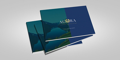 Brochure Design and Brand Identity for Agora branding brochure design design flyerdesign graphic design illustration label design logo poster design vector