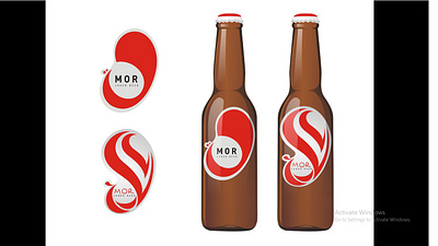 Label Design for Mor Beer branding design flyerdesign graphic design illustration label design logo package design poster design vector