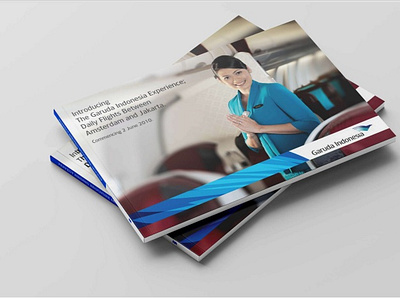 Brochure for Garuda Indonesia branding brochure design design flyerdesign graphic design illustration label design logo poster design ui