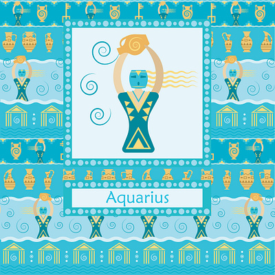 aquarius_frame vector