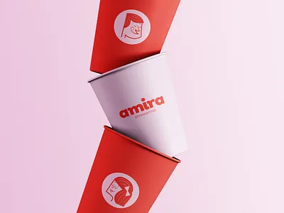 Amira Shawarma - Branding branding foodtruck graphic design illustration logo logo design logotype restaurant shawarma visual identity