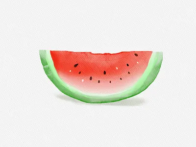 watercolor watermelon branding design flat design graphic design icon illustration logo vector watercolor watercolor watermelon watermelon