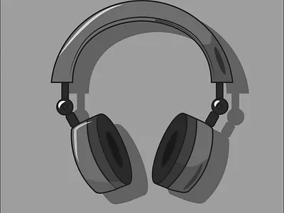 Headphone ad adobe art brading design earphone graphic design headphone illustration logo ui