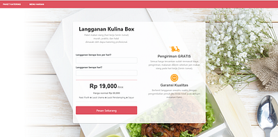 Draft UI for Kulina - Bootstrap app branding design ui ux