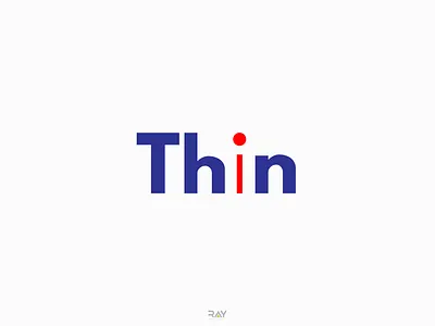 Thin Wordmark Logo brand brand identity design brand logo branding icon illustration logo logo icon logo identity design logo mark mark minimal design minimal logo ray rayphotostration simple design symbol trendy design wordmark wordmark logo