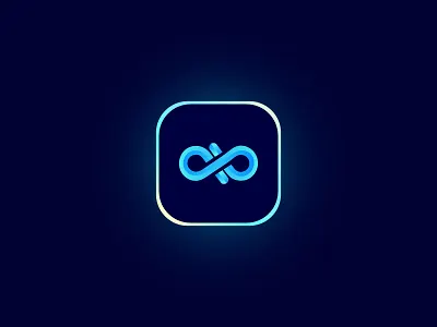 Infinity Icon branding corporate identity design gradient graphic design icon icon design icongraphy illustration infinity infinity icon logo modern icon modern logo vector