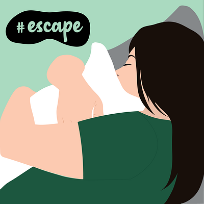 Escape design illustration vector