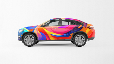 Creative Vehicle Wraps adobe graphic design illustration photoshop typography