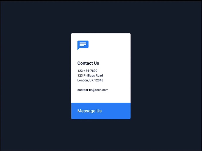 Contact Us animation app design branding contact contact us contact us dailyui dailyuidesign design figma freelancer message reach out reach us ui uidesign uiux us web design