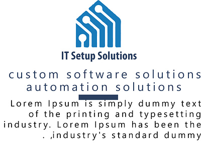 IT Setup Solutions branding graphic design logo motion graphics